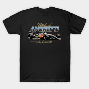 Michael Andretti Legends 90s Vintage T-Shirt